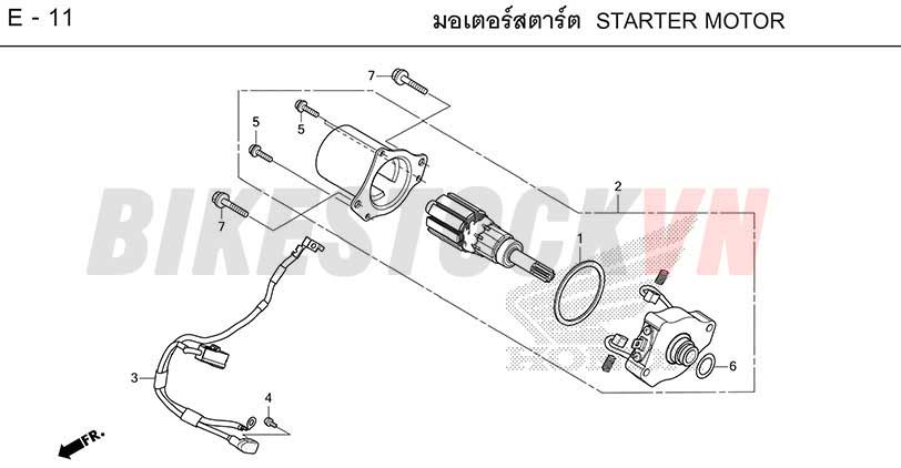 E-11_STARTER MOTOR