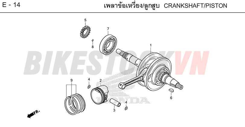 E-14_CRANKSHAFT/PISTON