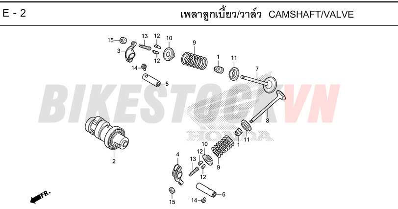 E-2_CAMSHAFT/VALVE