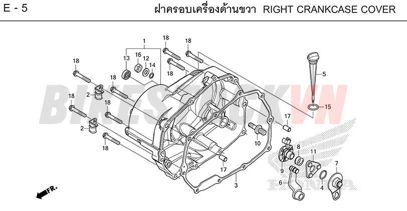 E-5_RIGHT CRANKCASE COVER