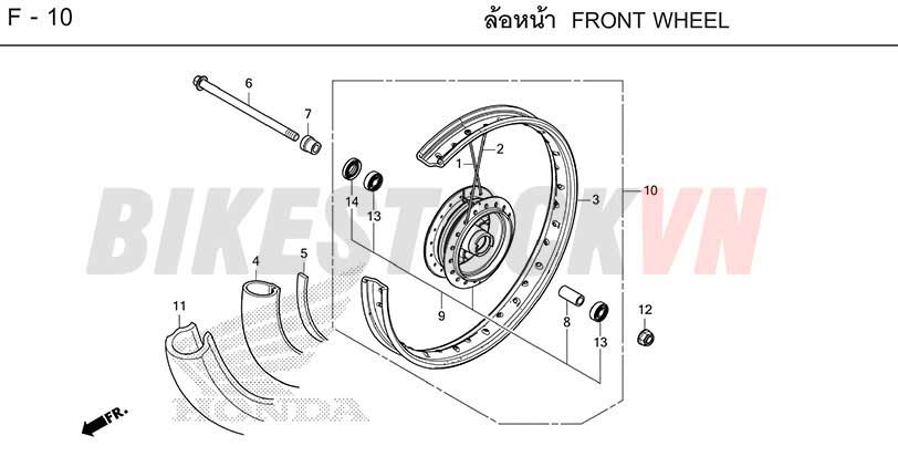 F-10_FRONT WHEEL