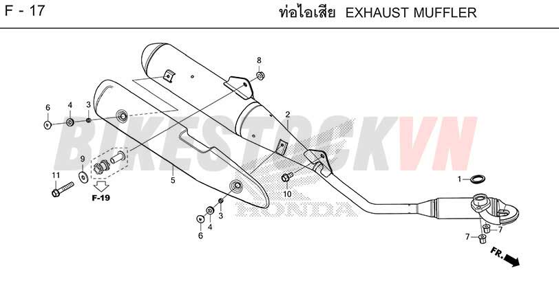 F-17_EXHAUST MUFFLER