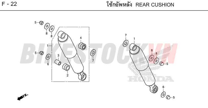 F-22_REAR CUSHION