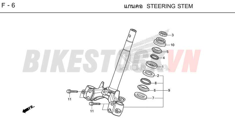 F-6_STEERING STEM