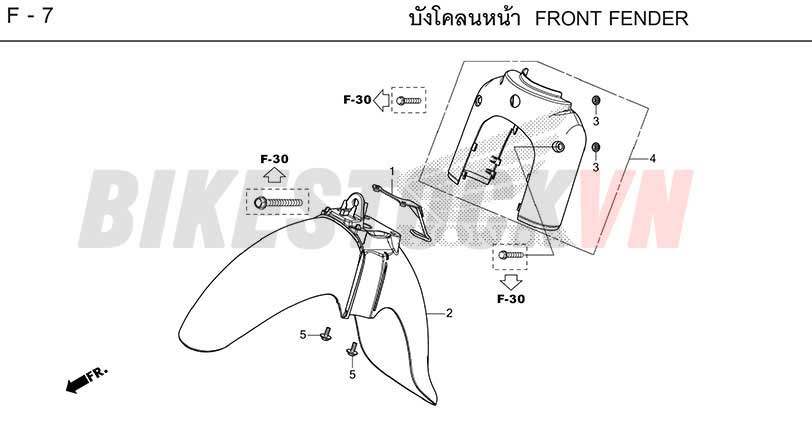 F-7_FRONT FENDER