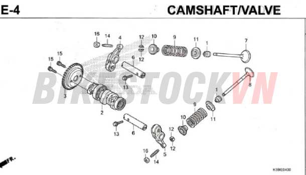 E-4_TRỤC CAM/XU PÁP