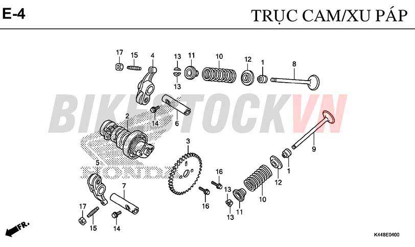 E4_TRỤC CAM/XU PÁP