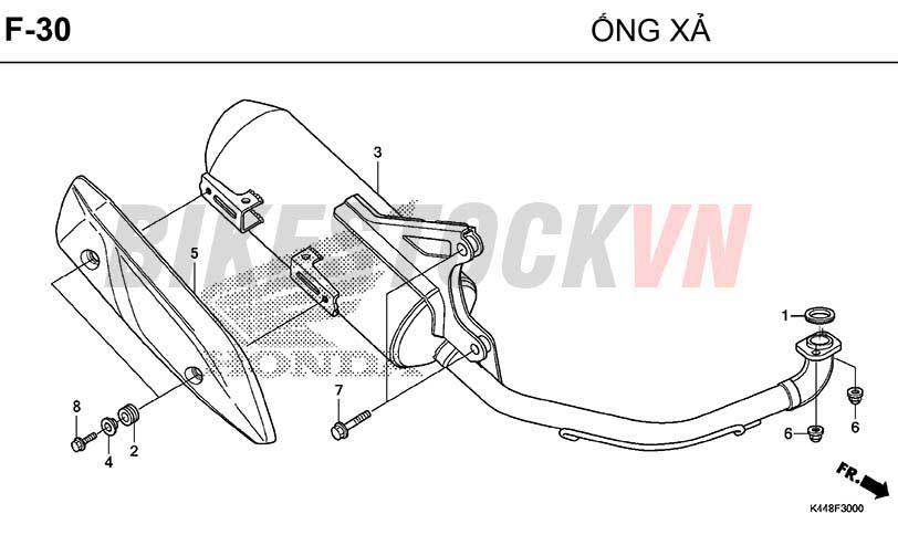 F30_ỐNG XẢ