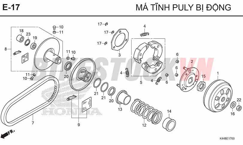 E17_MÁ TĨNH PULY BỊ ĐỘNG