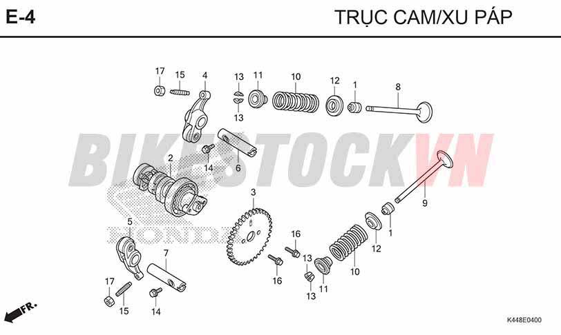 E4_TRỤC CAM/XU PÁP