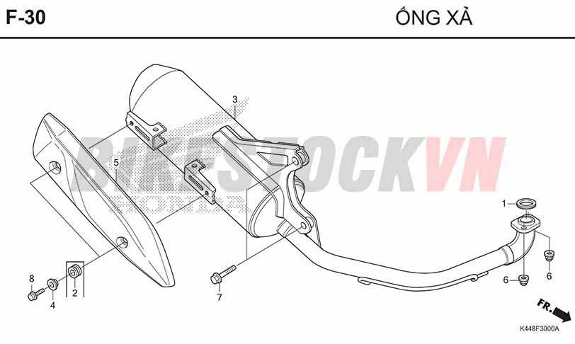 F30_ỐNG XẢ