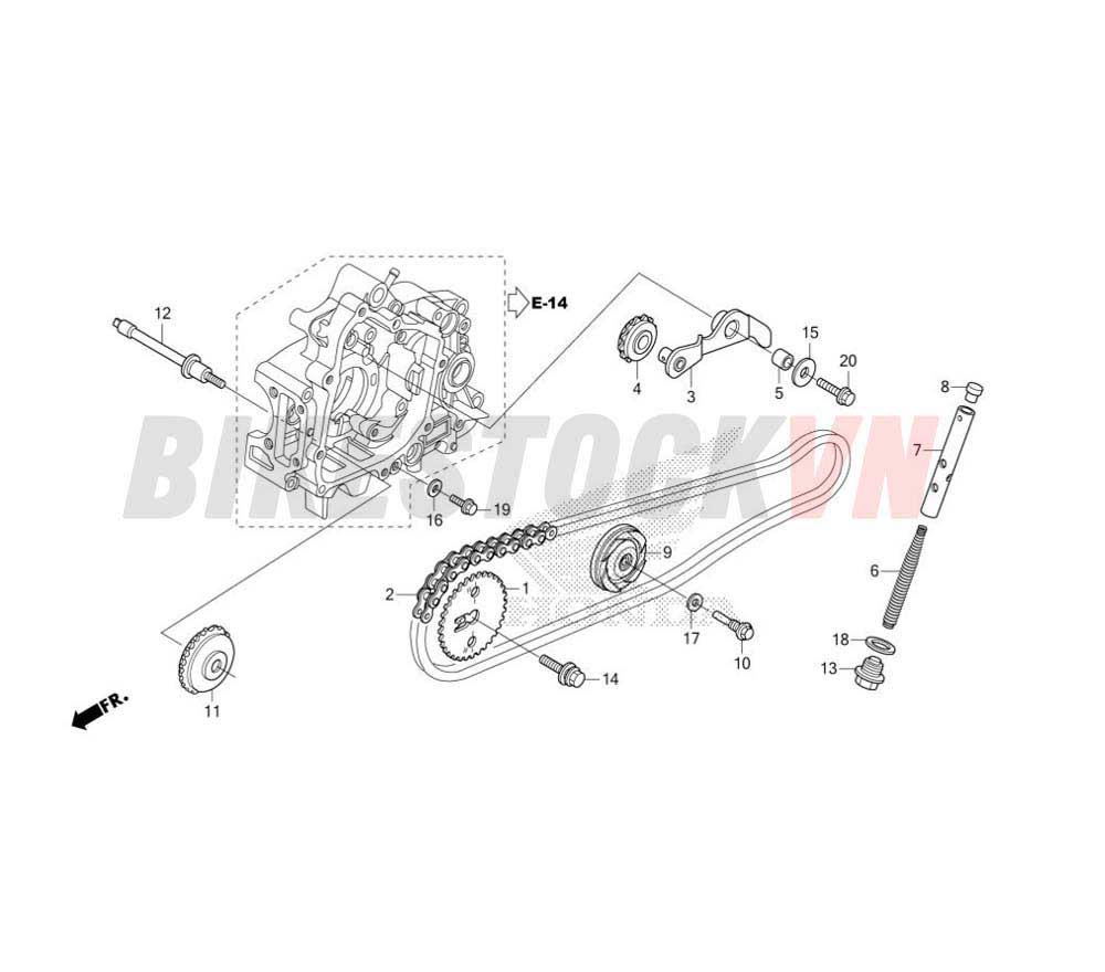 CAM CHAIN/TENSIONER