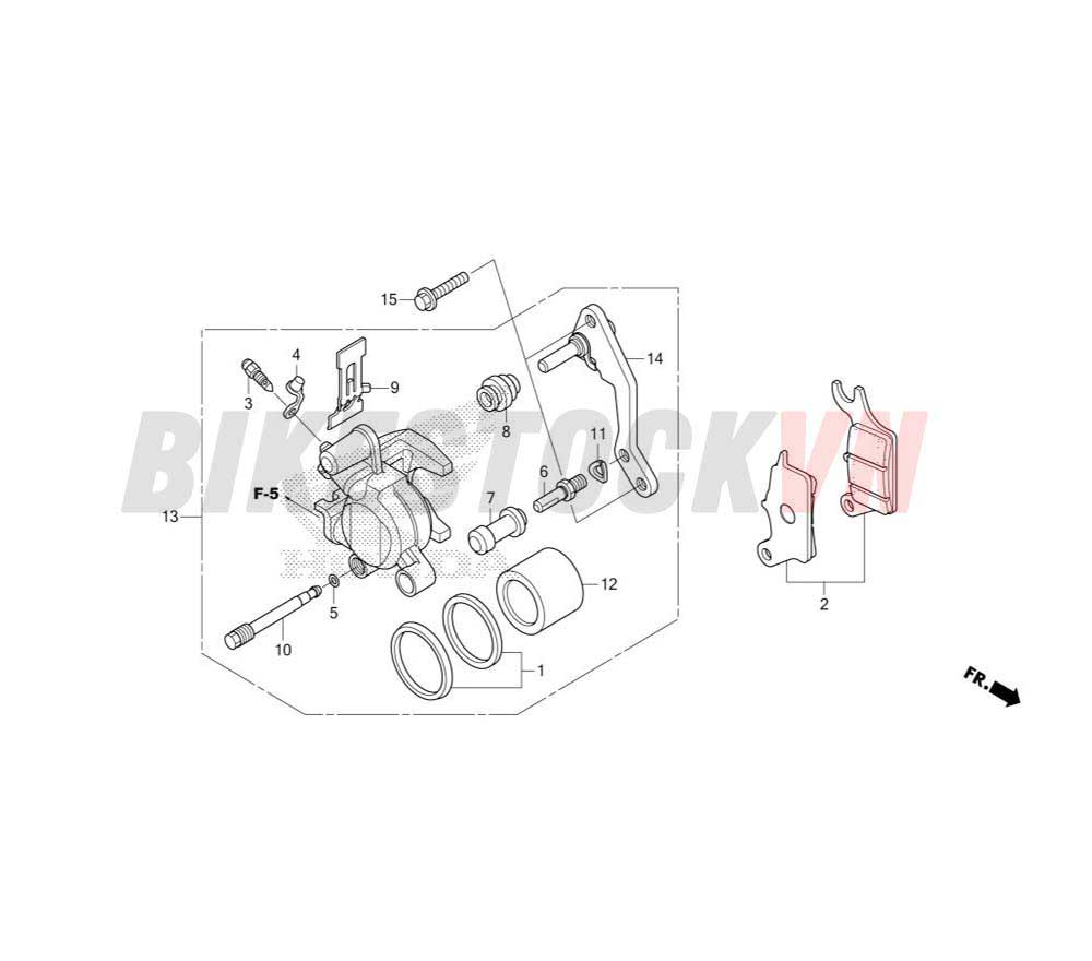 FRONT BRAKE CALIPER