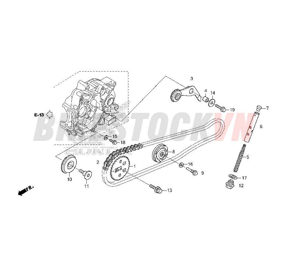 CAM CHAIN/TENSIONER