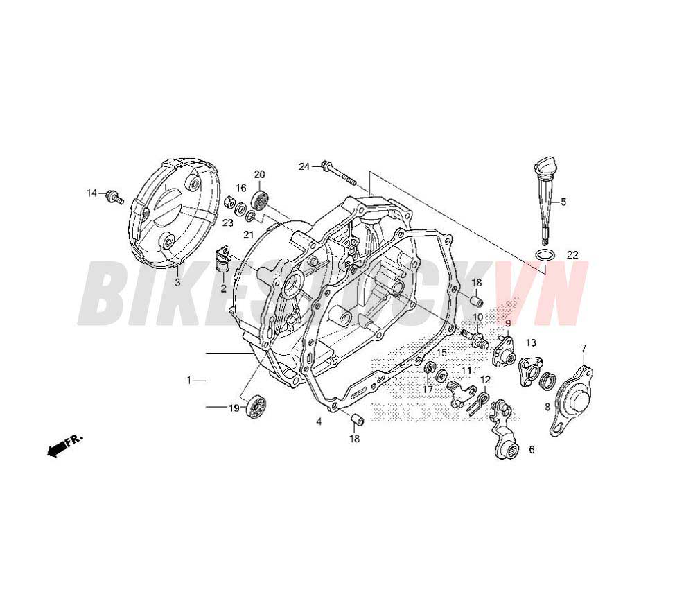 RIGHT CRANKCASE COVER