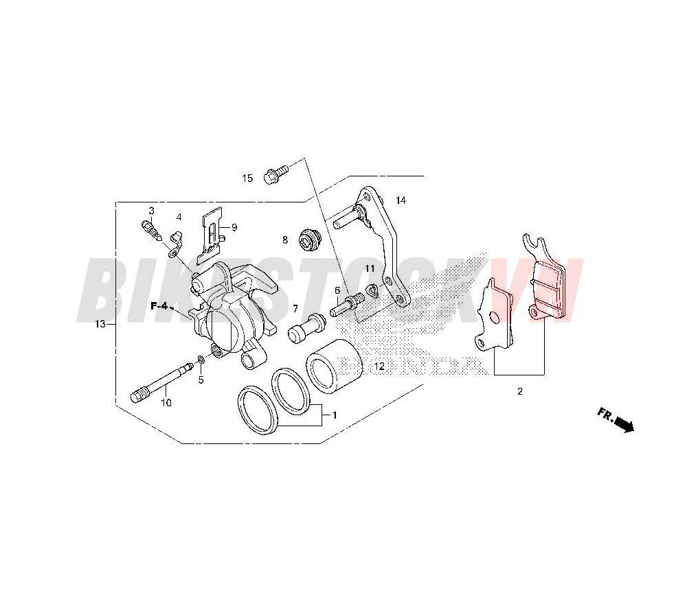 FRONT BRAKE CALIPER