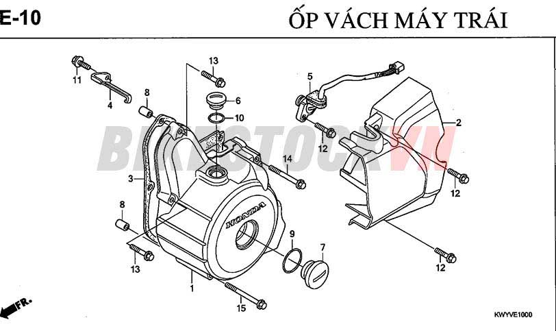 E-10_NẮP VÁCH MÁY TRÁI