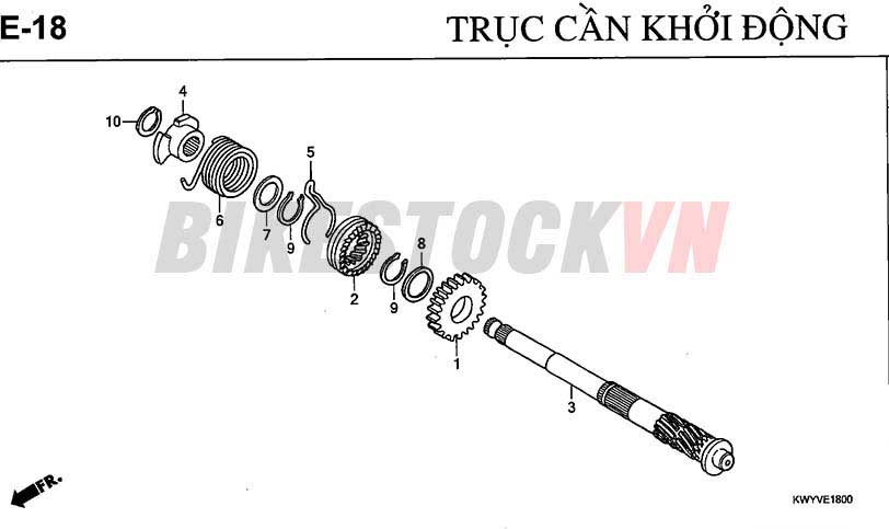 E-18_TRỤC CẦN KHỞI ĐỘNG