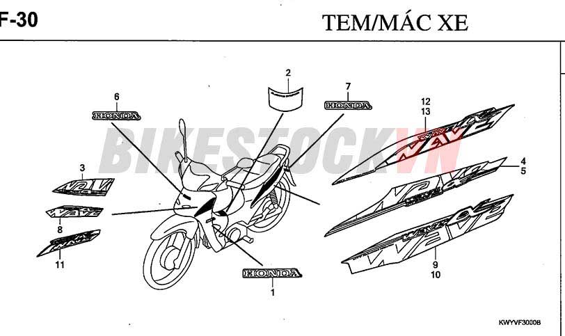 F-30_TEM/ MÁC XE