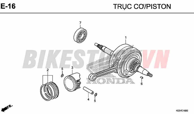 E16_TRỤC CƠ/PISTON