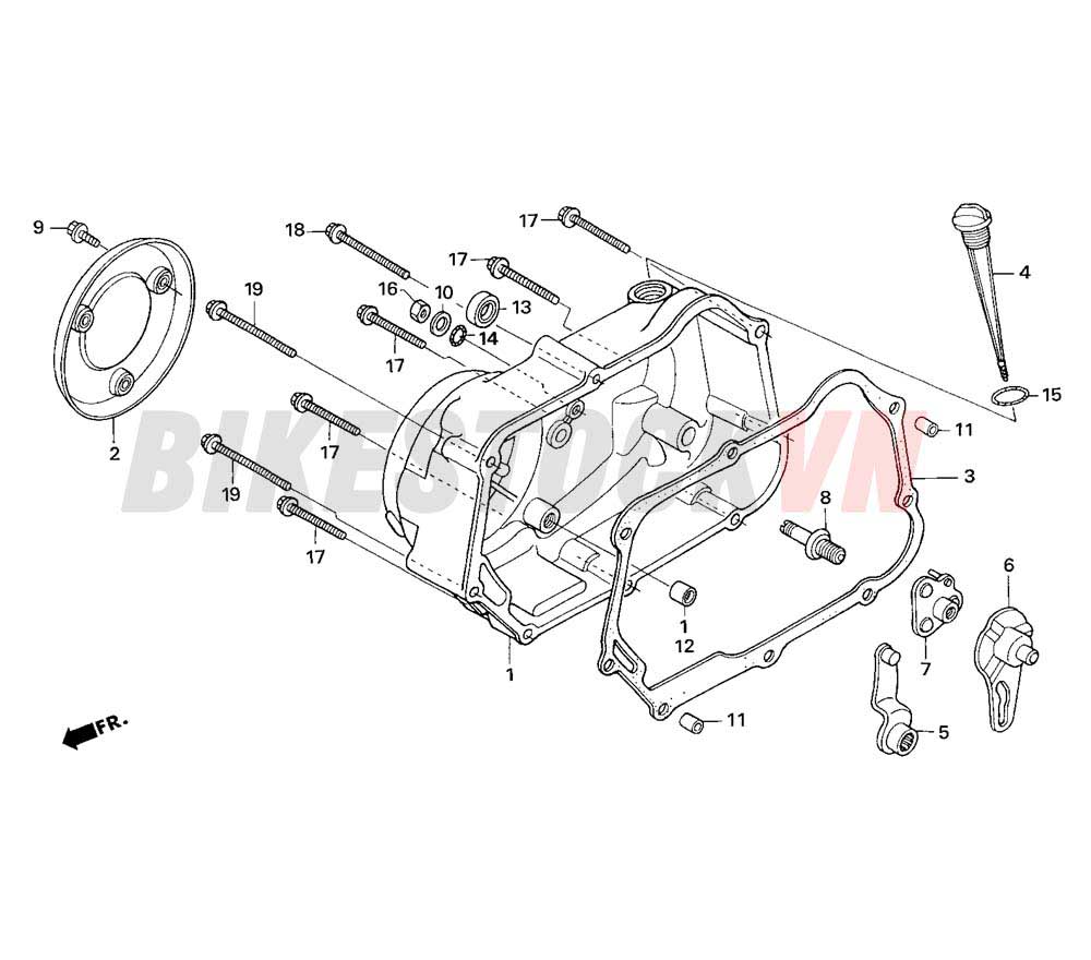 RIGHT CRANKCASE COVER