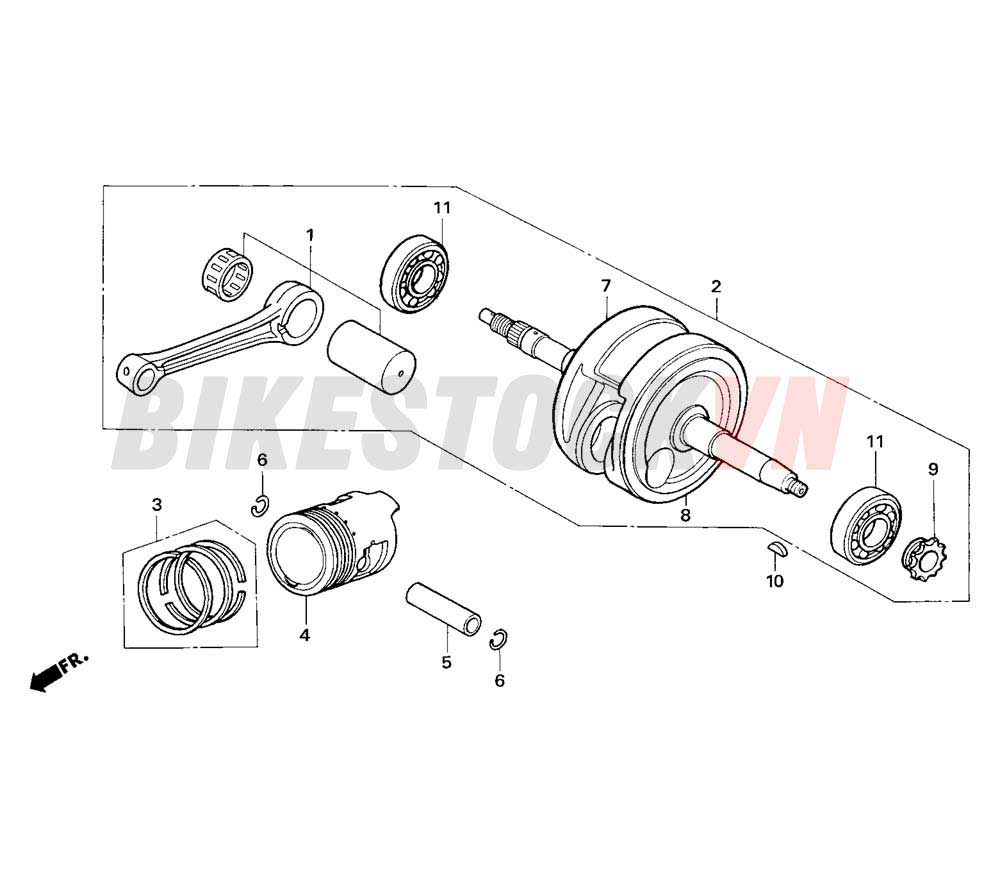 CRANKSHAFT/PISTON