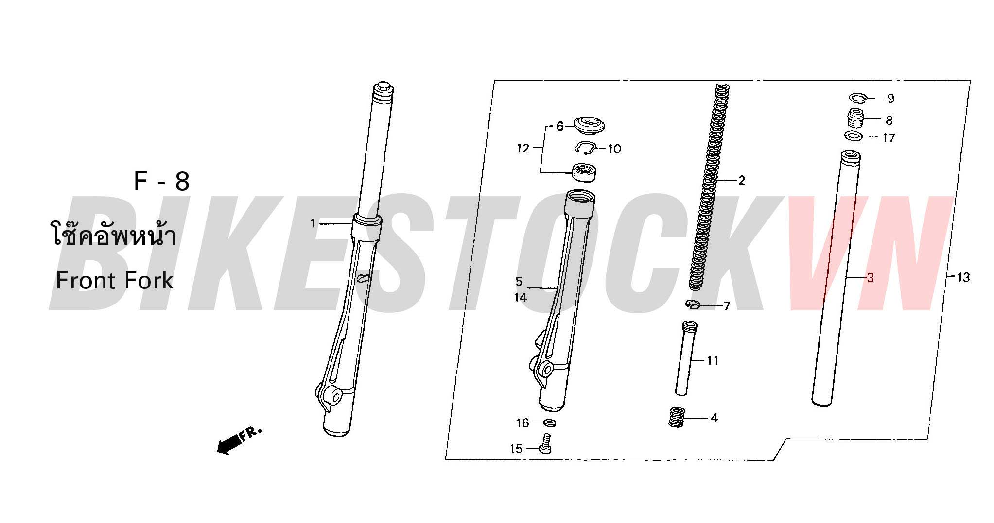 F-8_GIẢM XÓC TRƯỚC