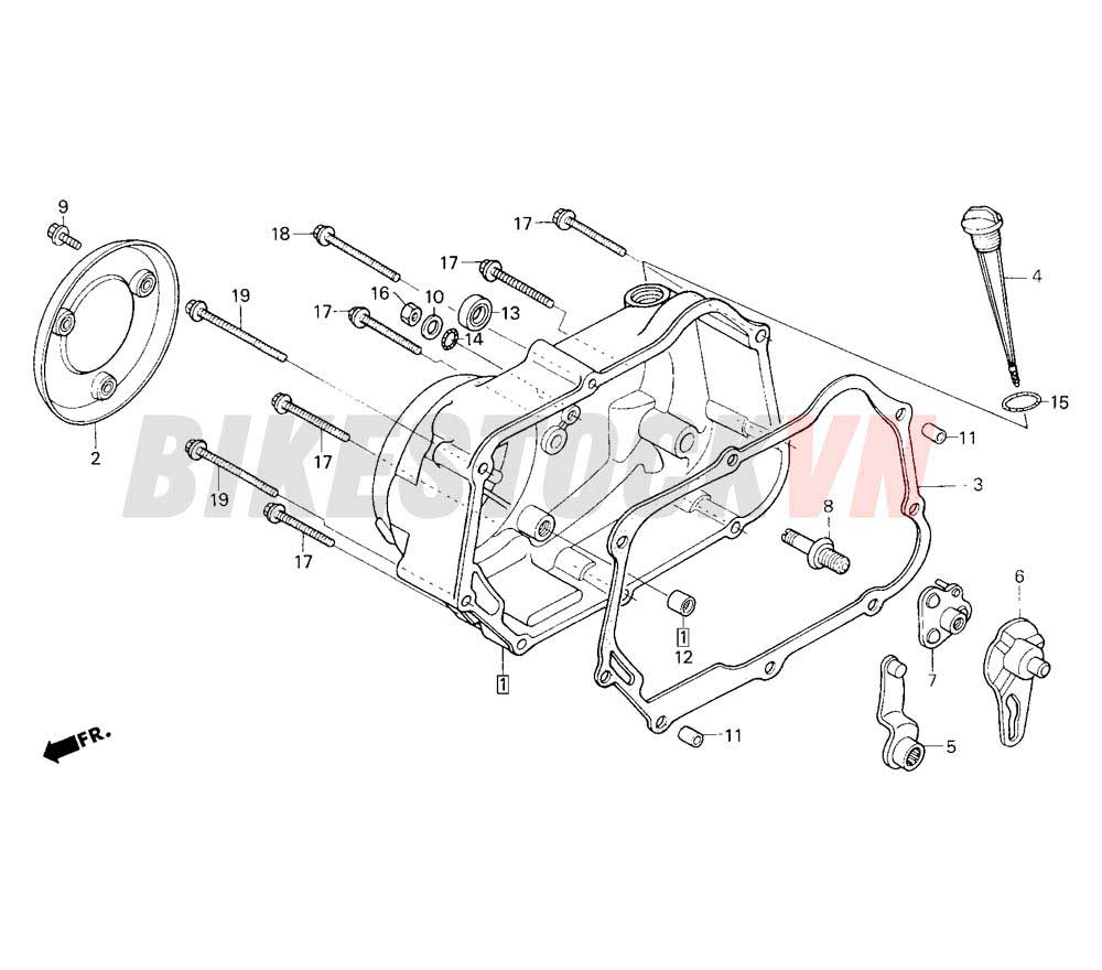 RIGHT CRANKCASE COVER