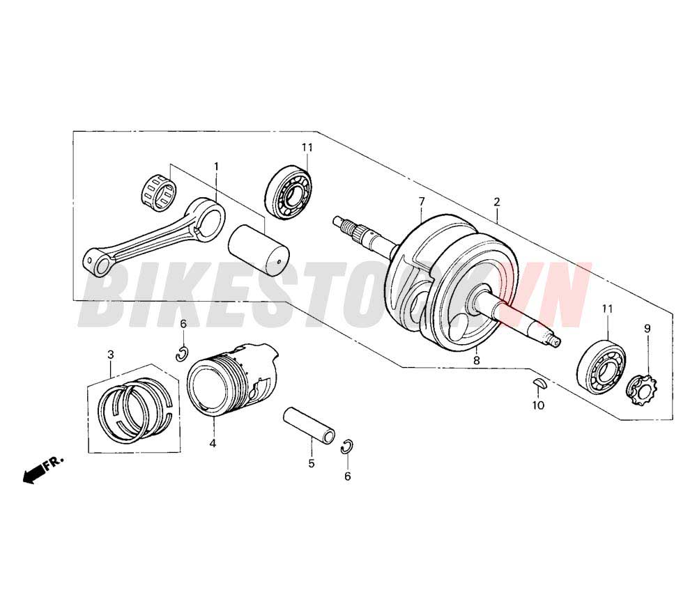 CRANKSHAFT/PISTON