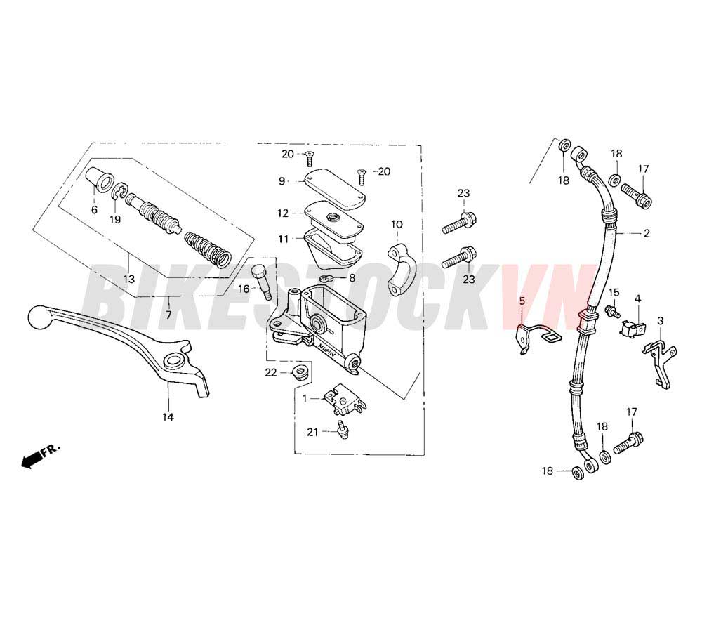 FRONT BRAKE MASTER CYLINDER