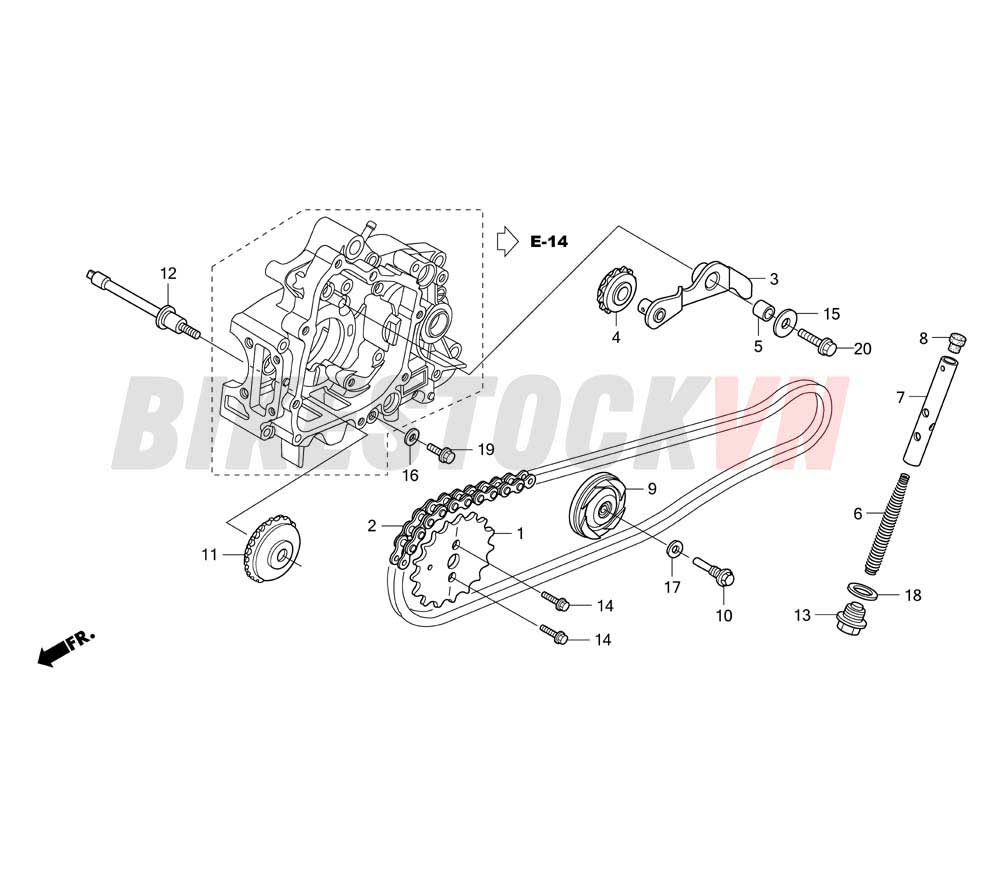 CAM CHAIN/TENSIONER