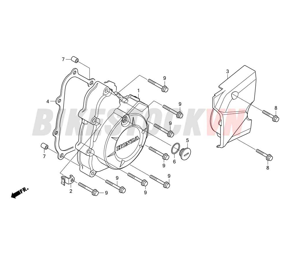 LEFT CRANKCASE COVER