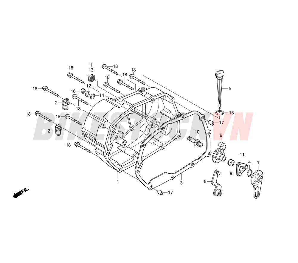 RIGHT CRANKCASE COVER