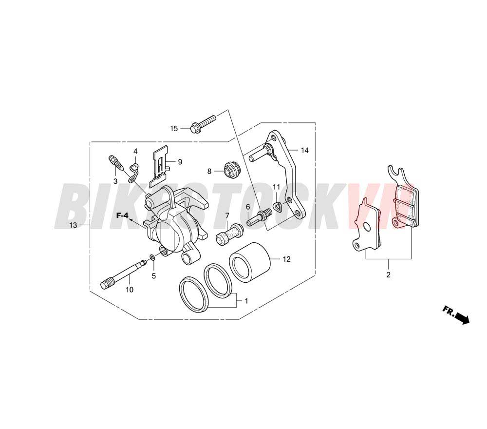 FRONT BRAKE CALIPER