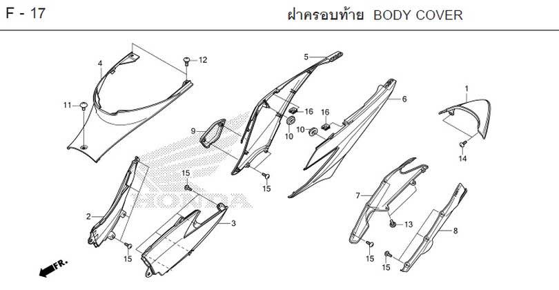 F-17_ỐP THÂN XE