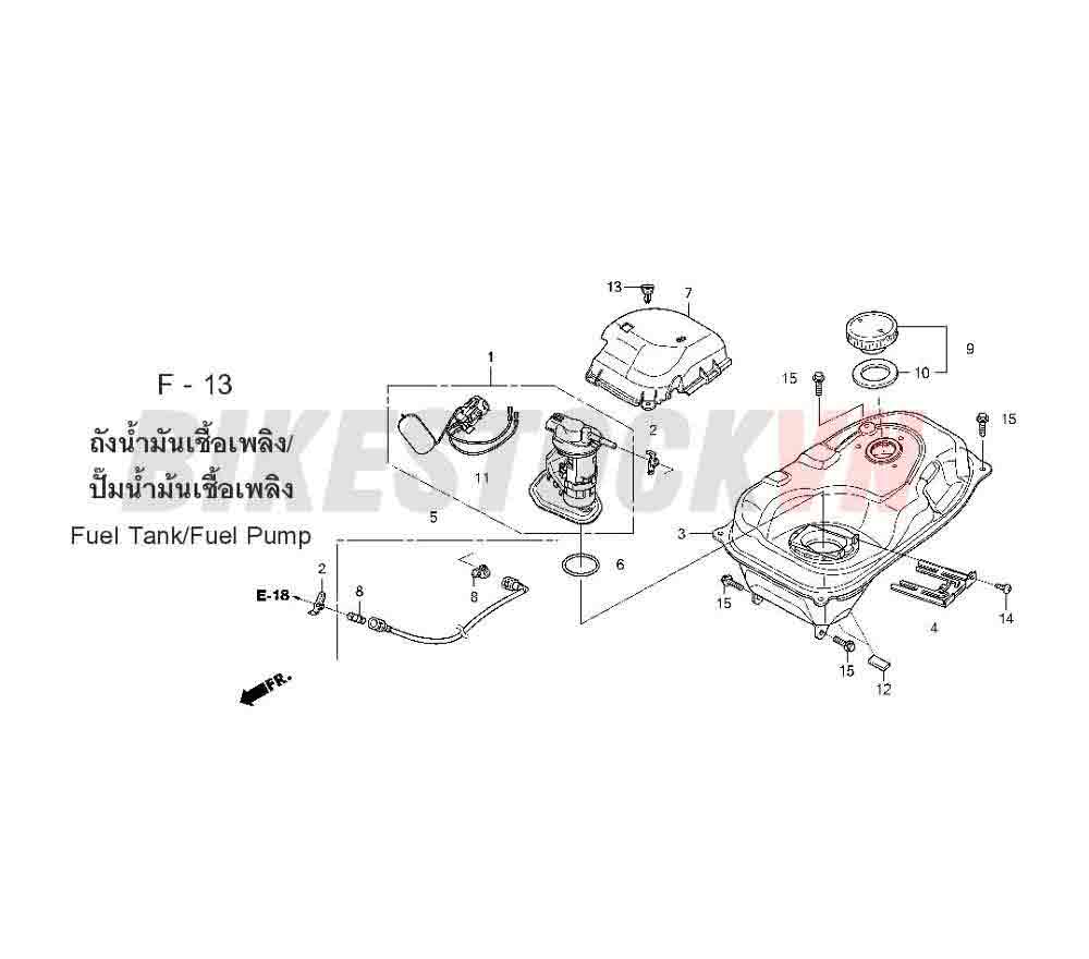 FUEL TANK/FUEL PUMP