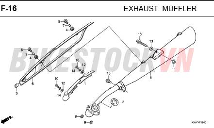 F-16_ỐNG XẢ