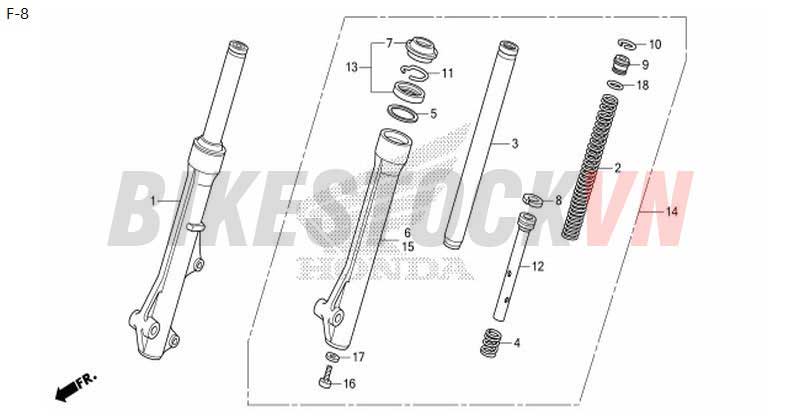 F-8_GIẢM XÓC TRƯỚC