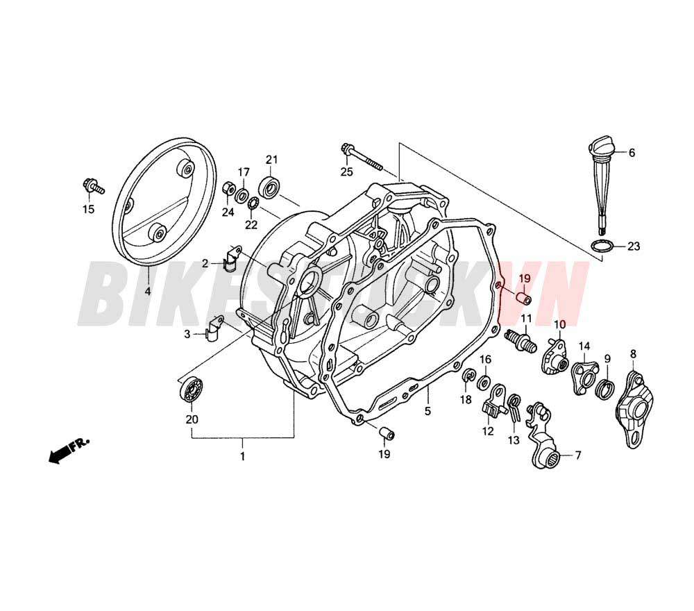 RIGHT CRANKCASE COVER