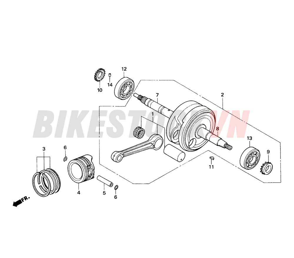 CRANKSHAFT/PISTON