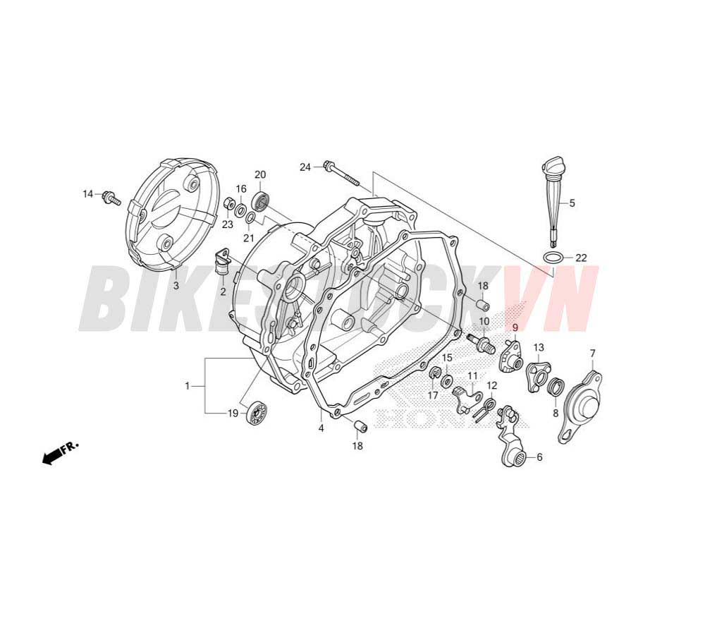 RIGHT CRANKCASE COVER