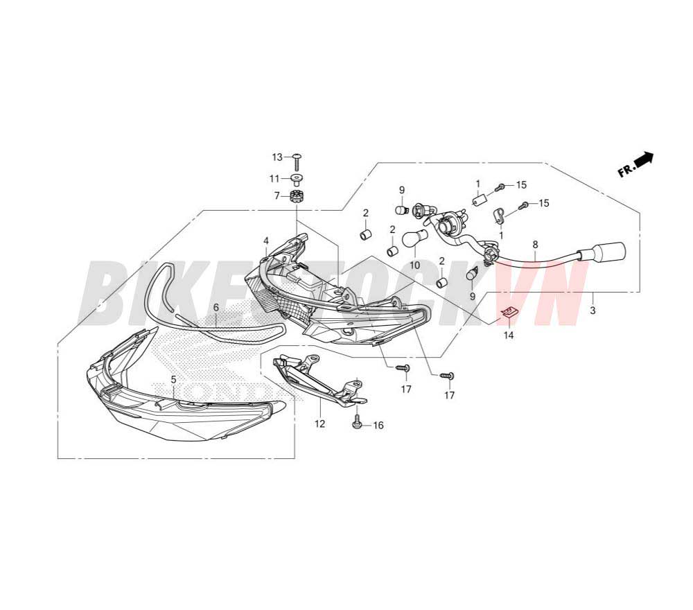 REAR COMBINATION LIGHT(2)