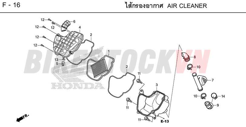 F-16_AIR CLEANER