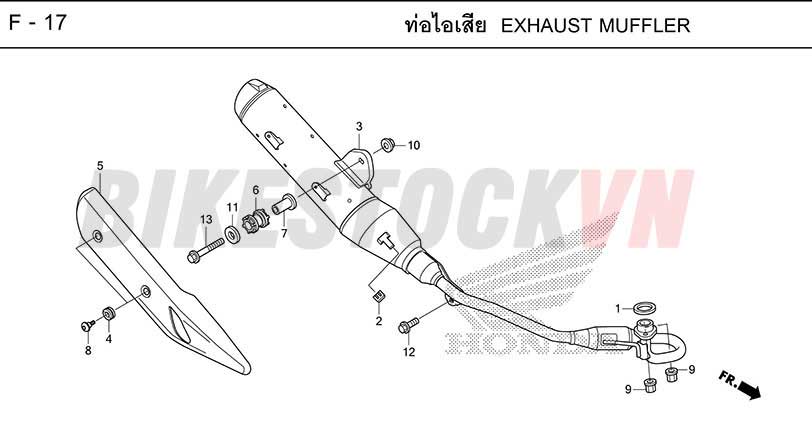 F-17_EXHAUST MUFFLER