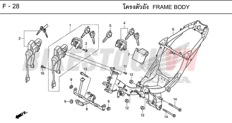 F-28_FRAME BODY