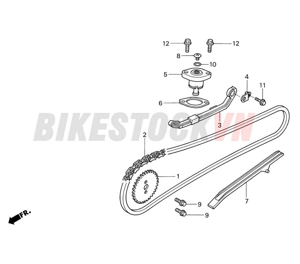 CAM CHAIN/TENSIONER