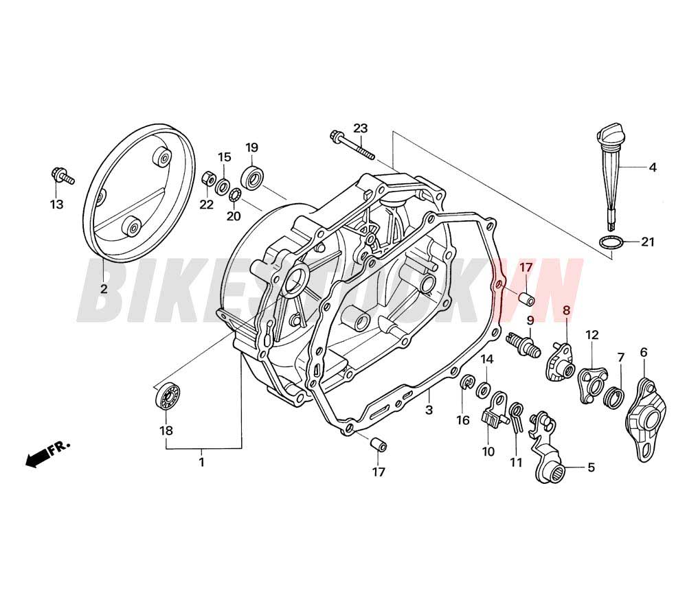 RIGHT CRANKCASE COVER