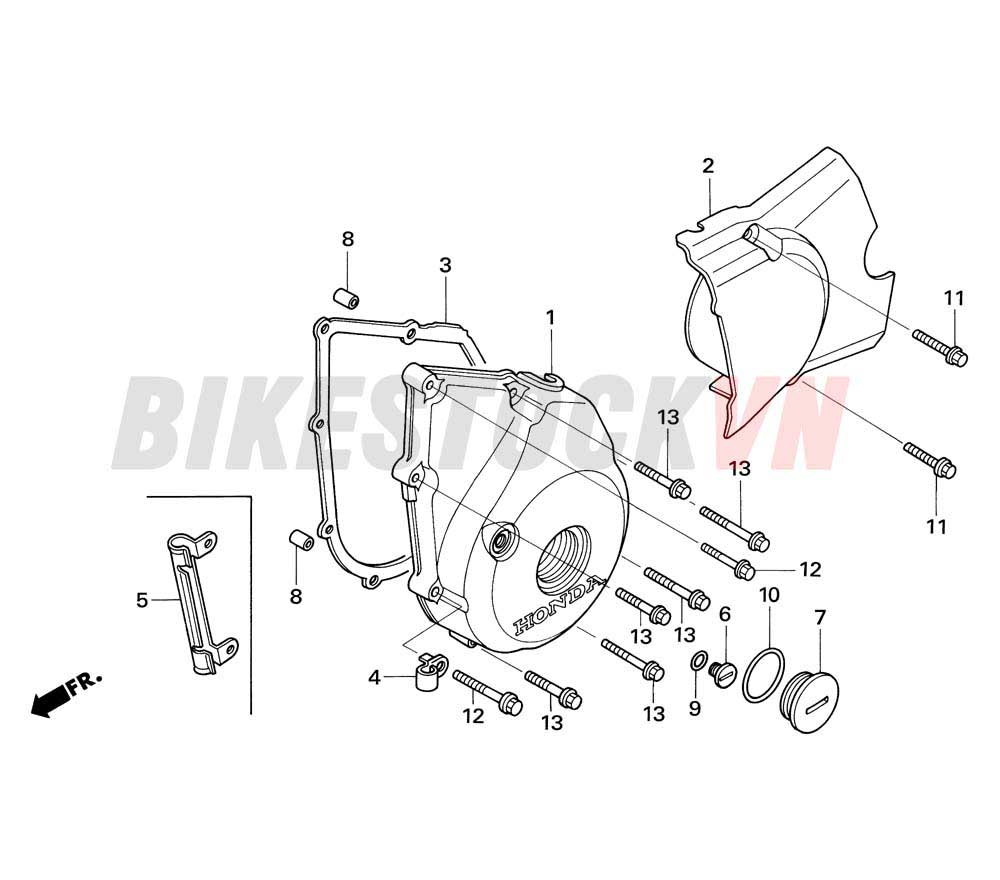 LEFT CRANKCASE COVER