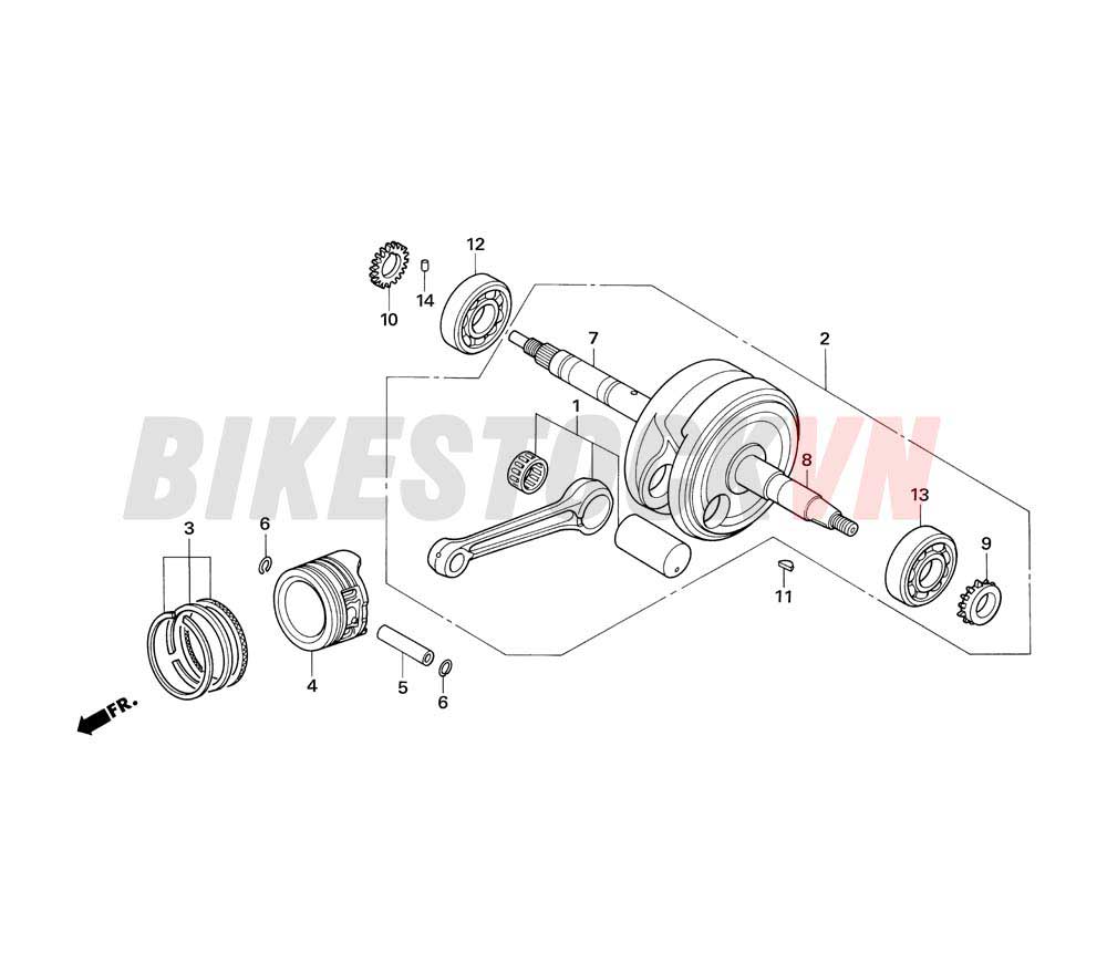 CRANKSHAFT/PISTON