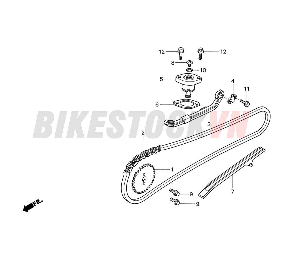 CAM CHAIN/TENSIONER